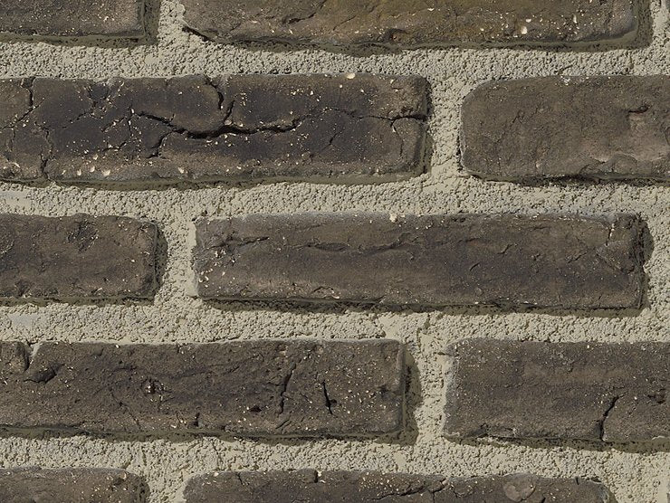 Rustic Brick Gris Negro